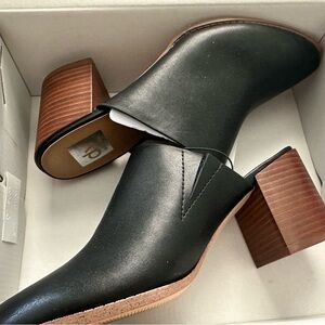 Dolce Vita Women's ‘Nero’ Stacked Heel Mules